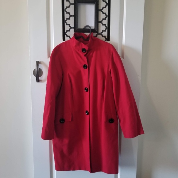Anne Klein Button Accent Blazer - Picture 1 of 6